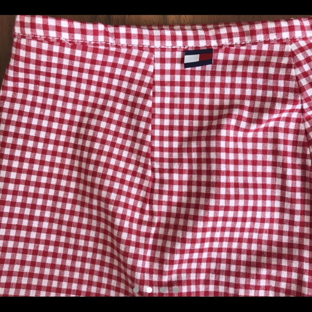 ❤️ Red plaid Tommy Jean Skirt
